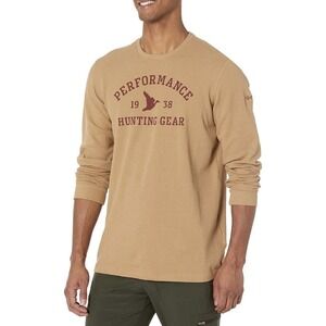 Columbia Men's Sportswear PHG University Waffle Shirt Long‎ Sleeve Sz M Top New
